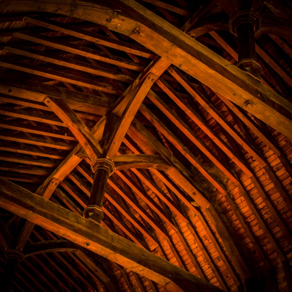 The church roof