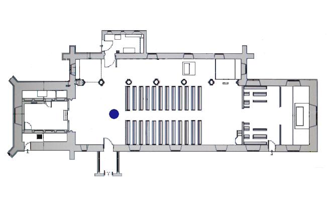 The church roof map