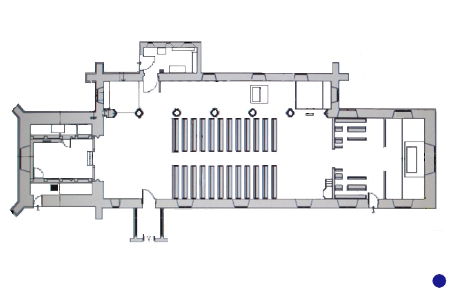 The Village hall map