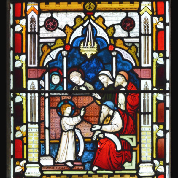 The South Window - bottom left panel